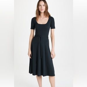 VINCE Tie Waist Dress